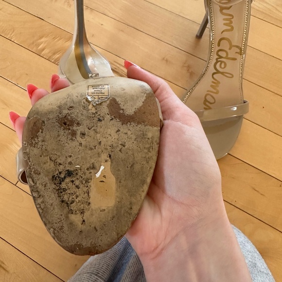 Sam Edelman Tan Strapy Heels - Picture 9 of 10